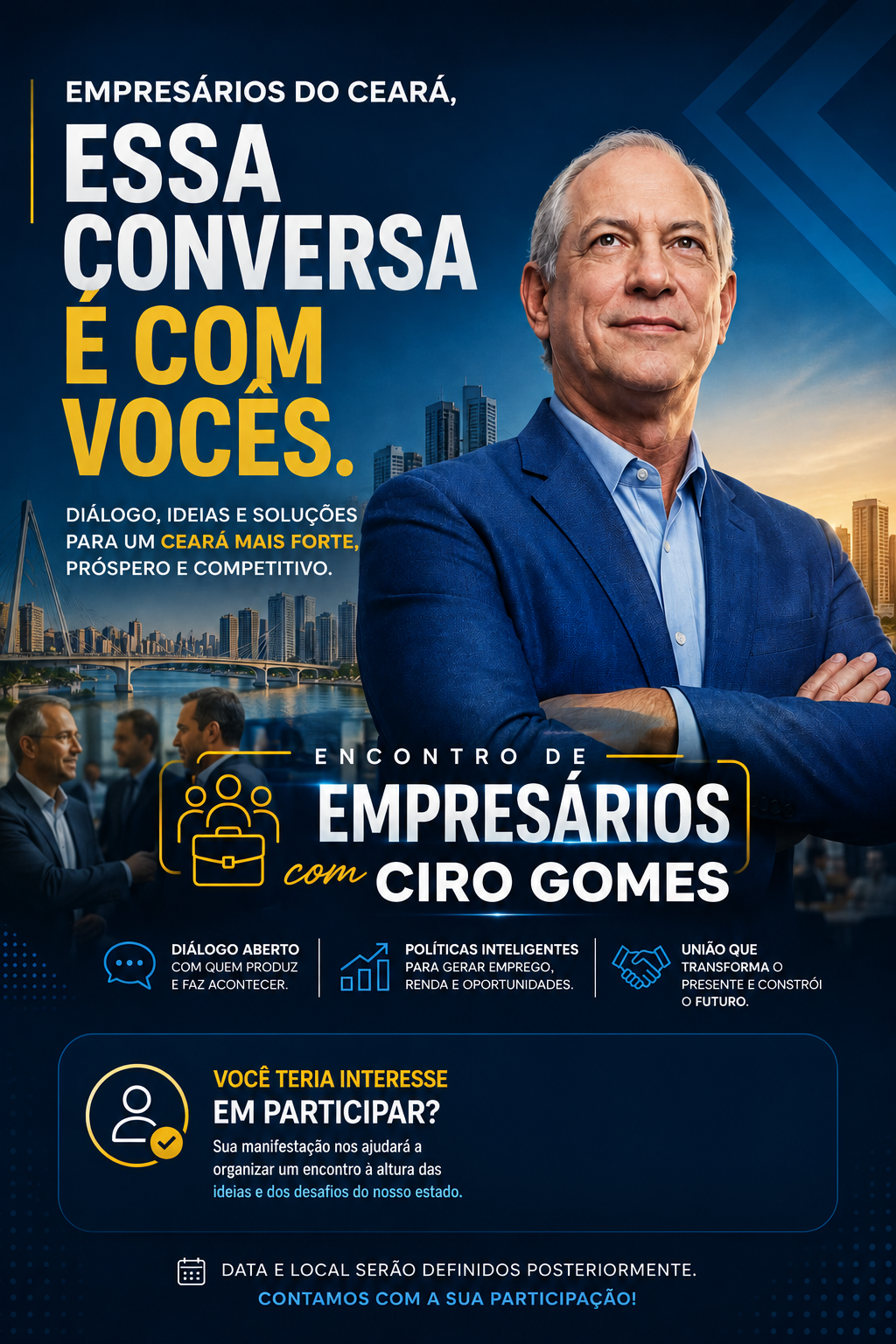 Ciro Gomes — Encontro de Empresários do Ceará